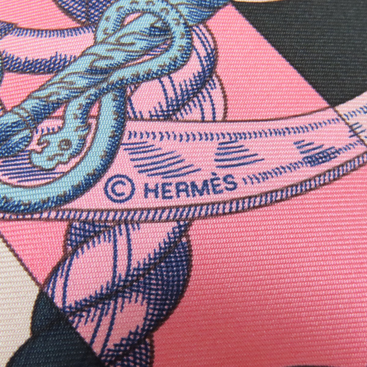 HERMES Silky City Shoulder Bag Silk Ladies [Used]