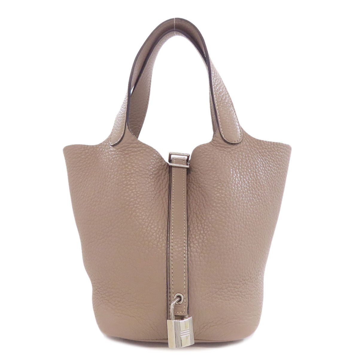 HERMES Picotin Lock PM SilverHardware Handbag Taurillon Clemence Ladies [Used]