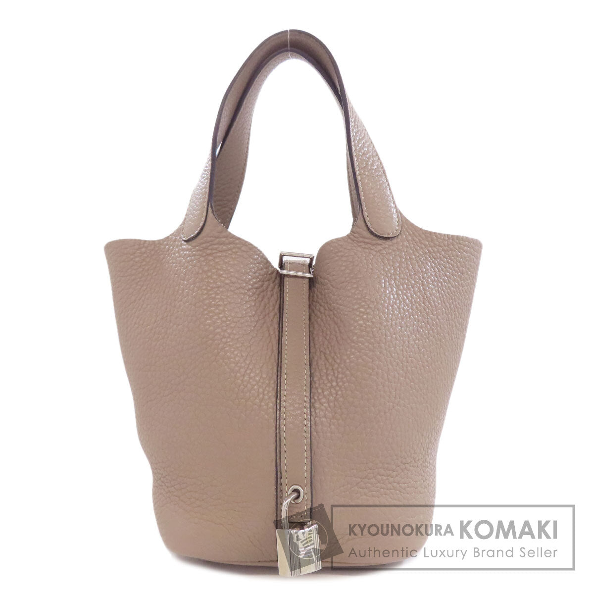 HERMES Picotin Lock PM SilverHardware Handbag Taurillon Clemence Ladies [Used]