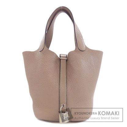 HERMES Picotin Lock PM SilverHardware Handbag Taurillon Clemence Ladies [Used]