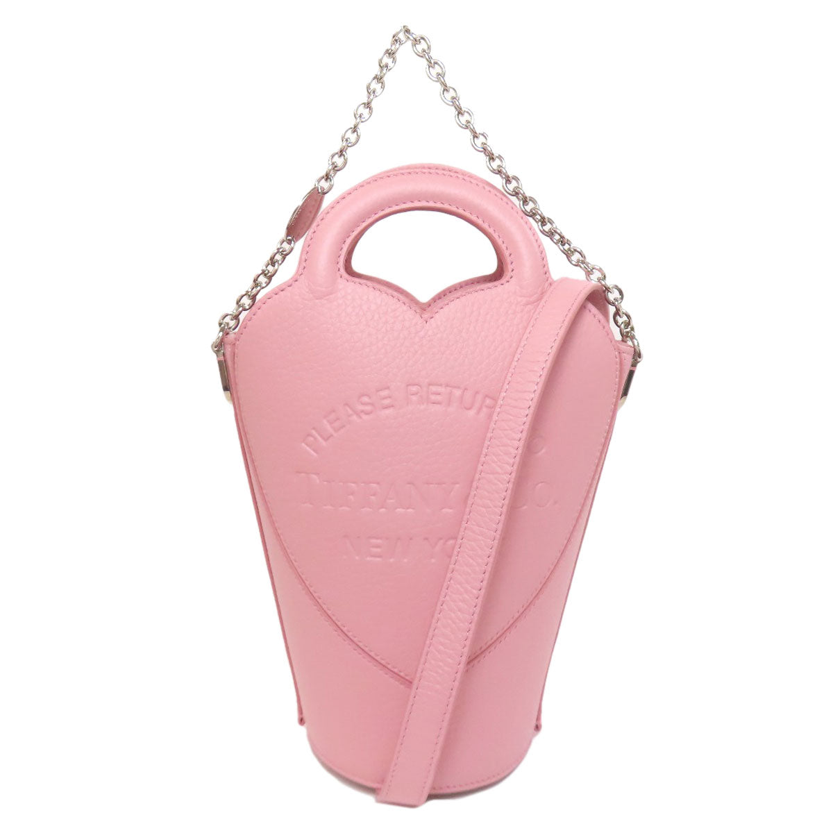 TIFFANY&Co. Return to 2WAY Handbag Leather Ladies [Used]