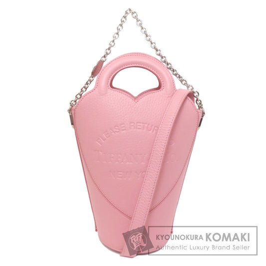 TIFFANY&Co. Return to 2WAY Handbag Leather Ladies [Used]