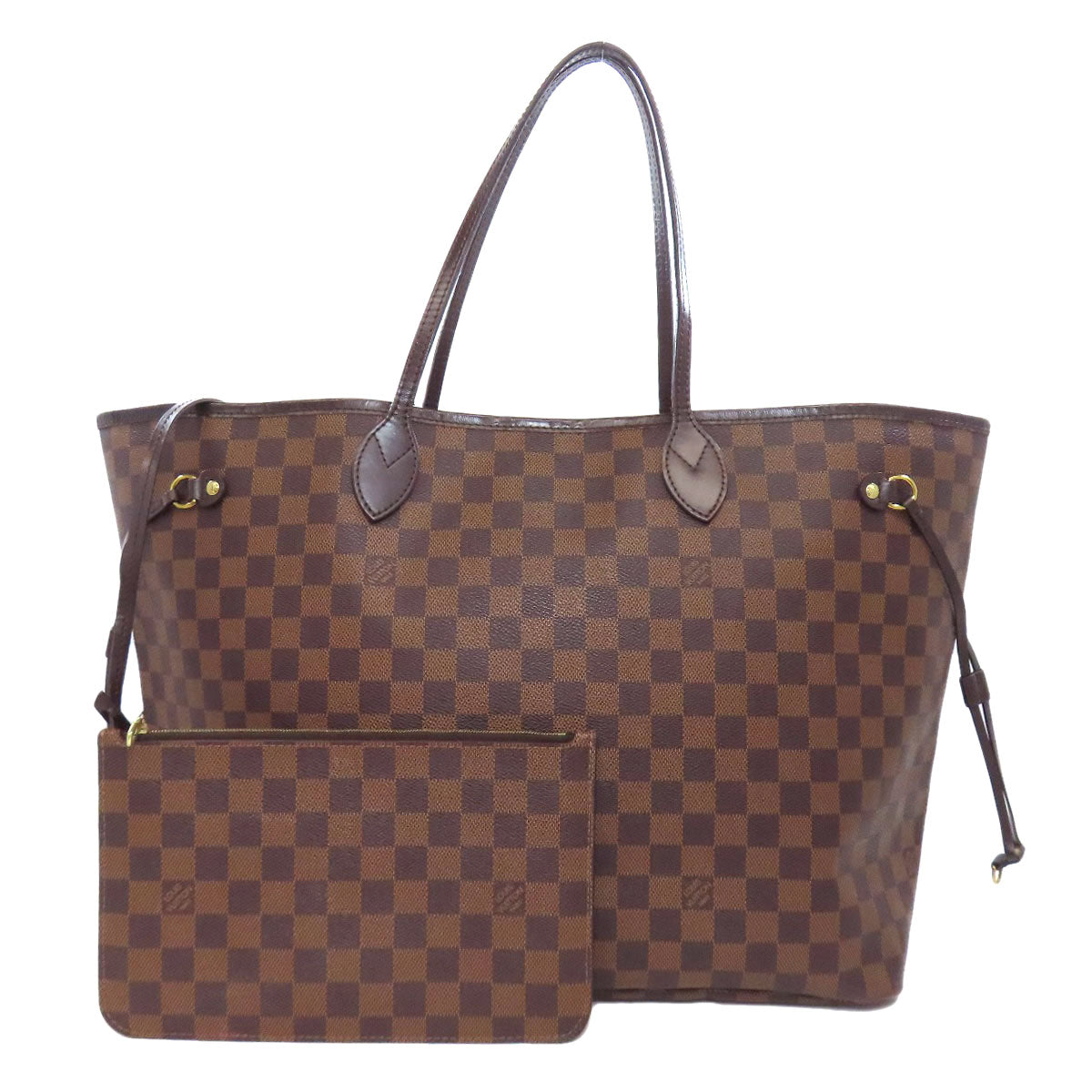 LOUIS VUITTON N41357 Neverfull GM Tote Bag Damier canvas Ladies [Used]