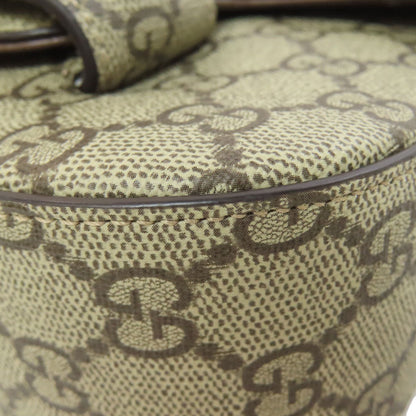 GUCCI 774209 one belt Horsebit GG 2WAY Shoulder Bag PVC Ladies [Used]