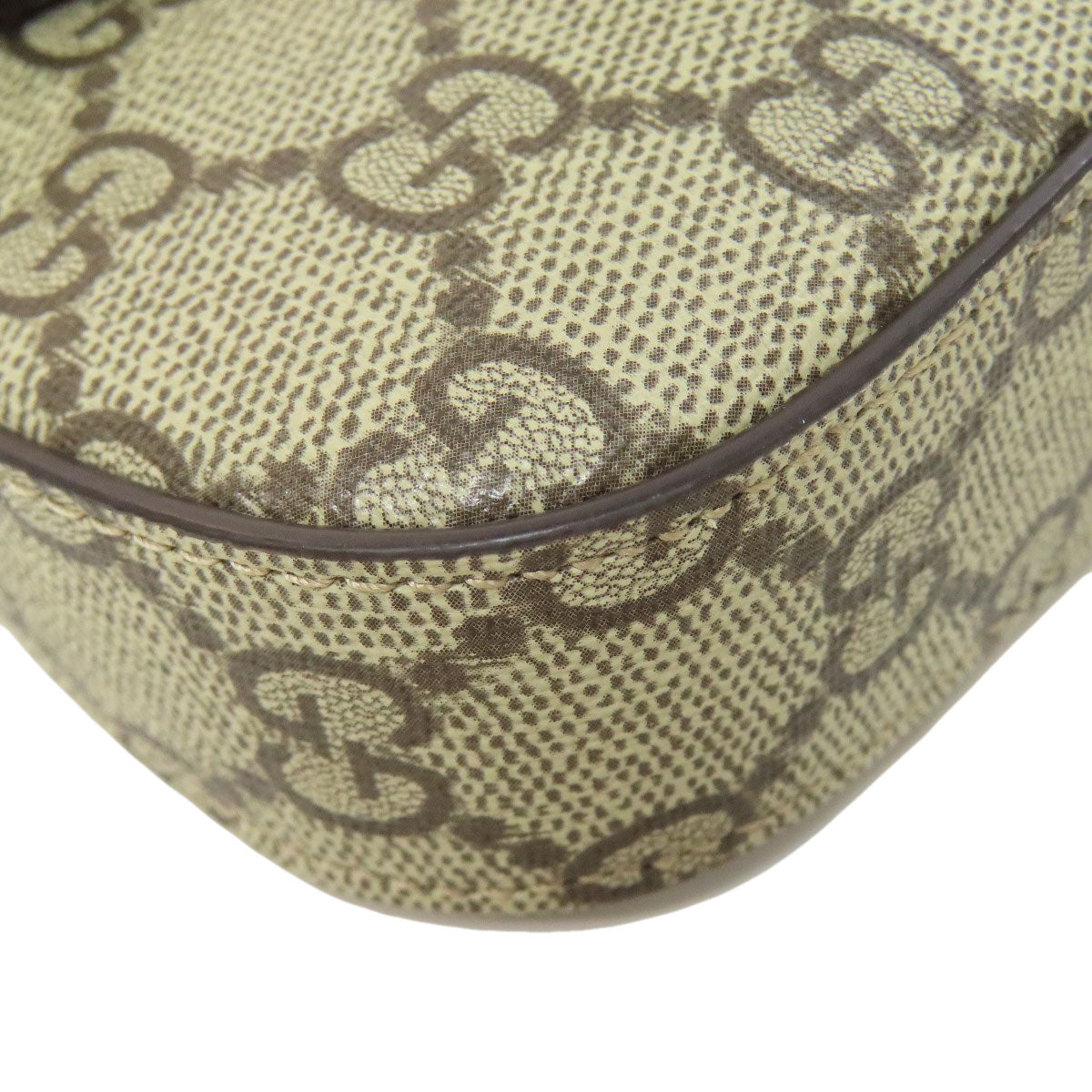 GUCCI 774209 one belt Horsebit GG 2WAY Shoulder Bag PVC Ladies [Used]