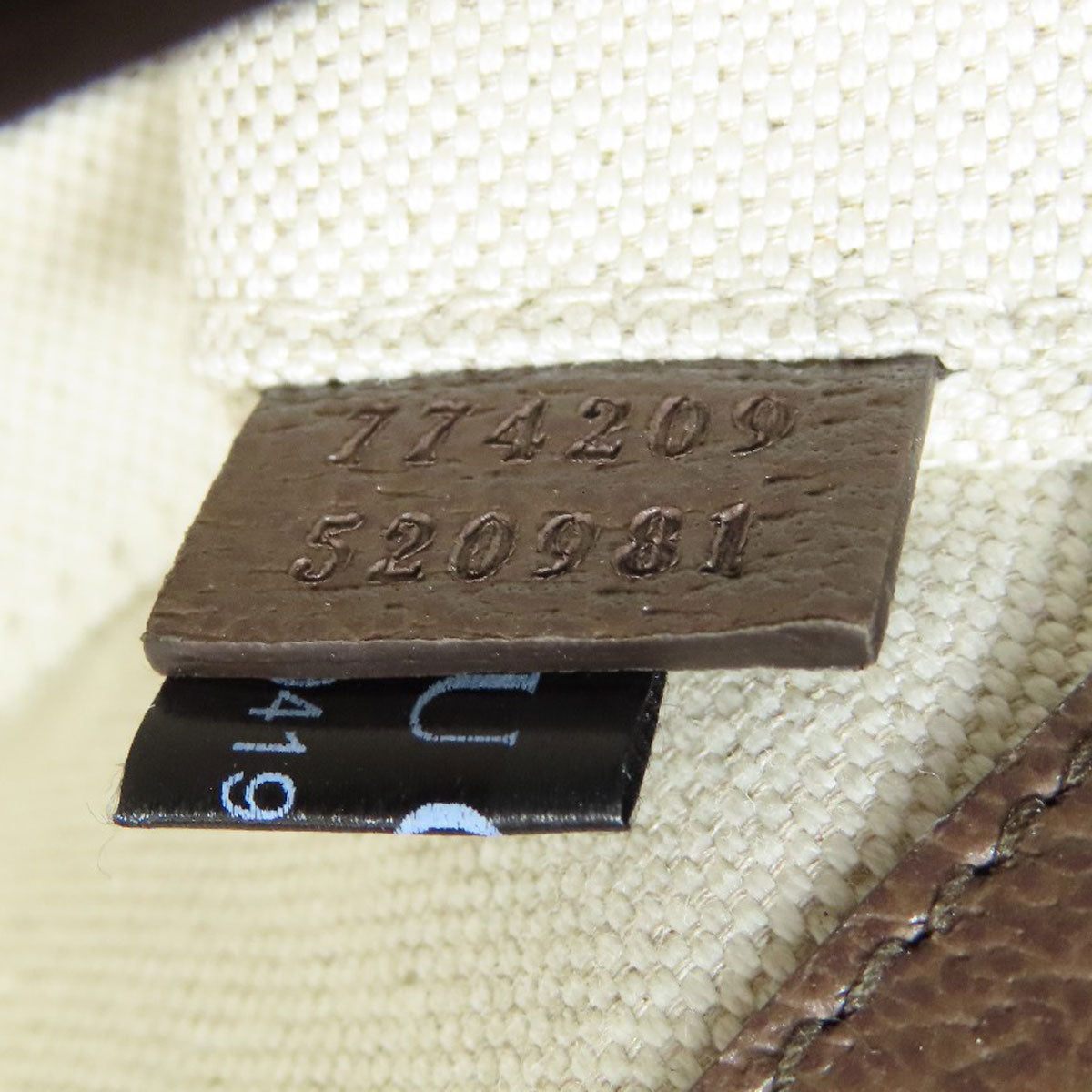 GUCCI 774209 one belt Horsebit GG 2WAY Shoulder Bag PVC Ladies [Used]