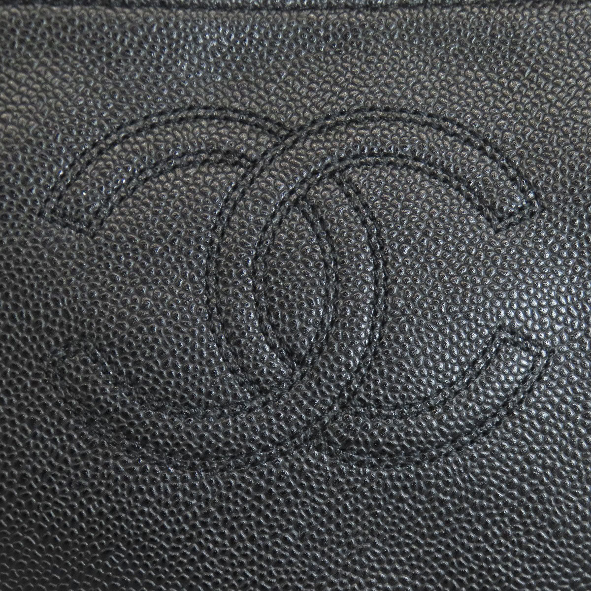 CHANEL   COCO Mark Tote Bag  Grained Calfskin Skin Ladies [Used]