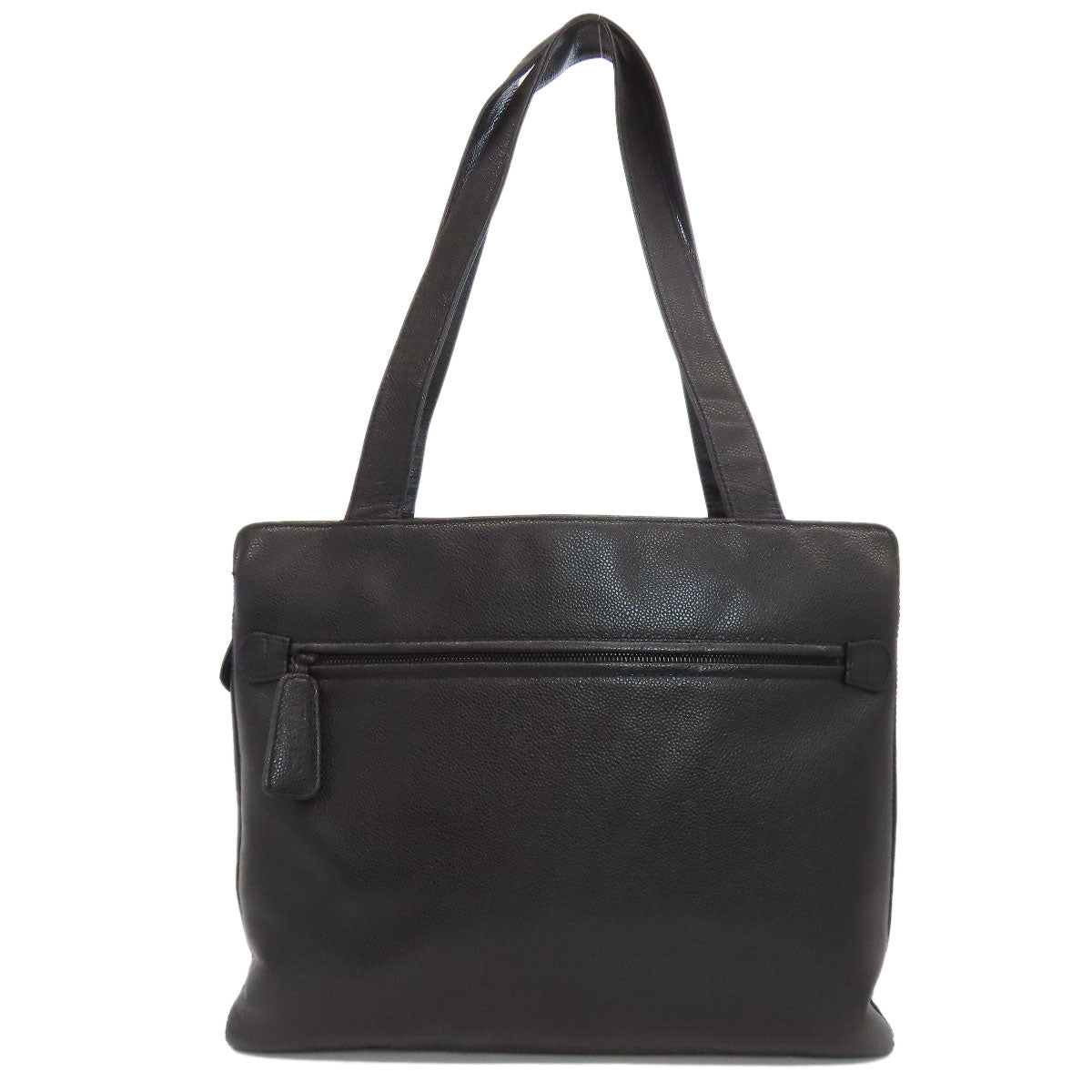 CHANEL   COCO Mark Tote Bag  Grained Calfskin Skin Ladies [Used]