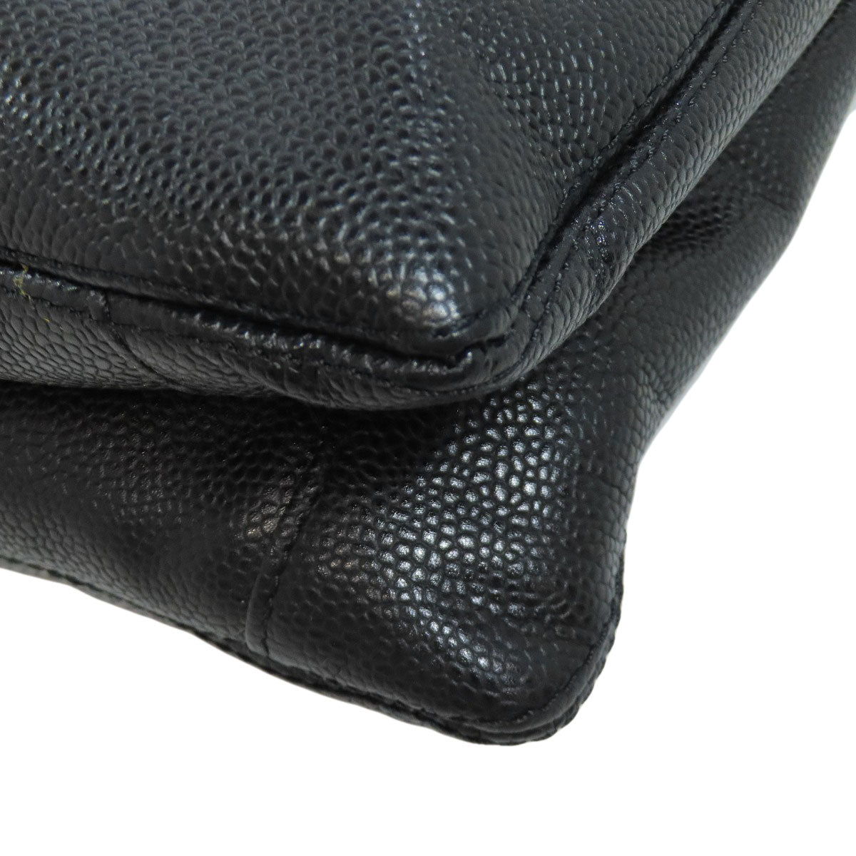 CHANEL   COCO Mark Tote Bag  Grained Calfskin Skin Ladies [Used]