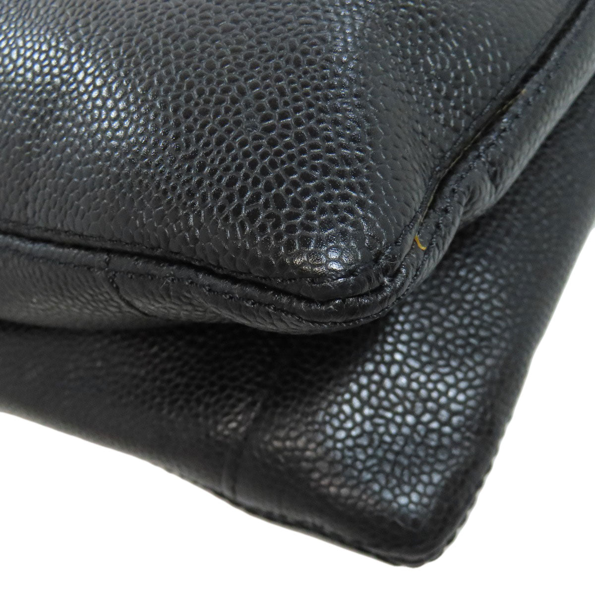 CHANEL   COCO Mark Tote Bag  Grained Calfskin Skin Ladies [Used]