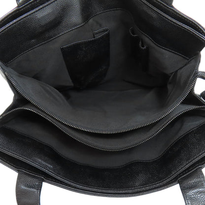 CHANEL   COCO Mark Tote Bag  Grained Calfskin Skin Ladies [Used]