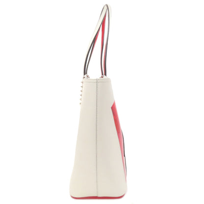 Christian Louboutin Studded Heart Clear Tote Tote Bag Calf PlasticsLadies [Used]