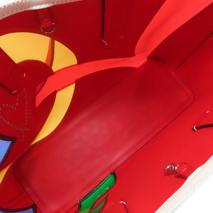 Christian Louboutin Studded Heart Clear Tote Tote Bag Calf PlasticsLadies [Used]