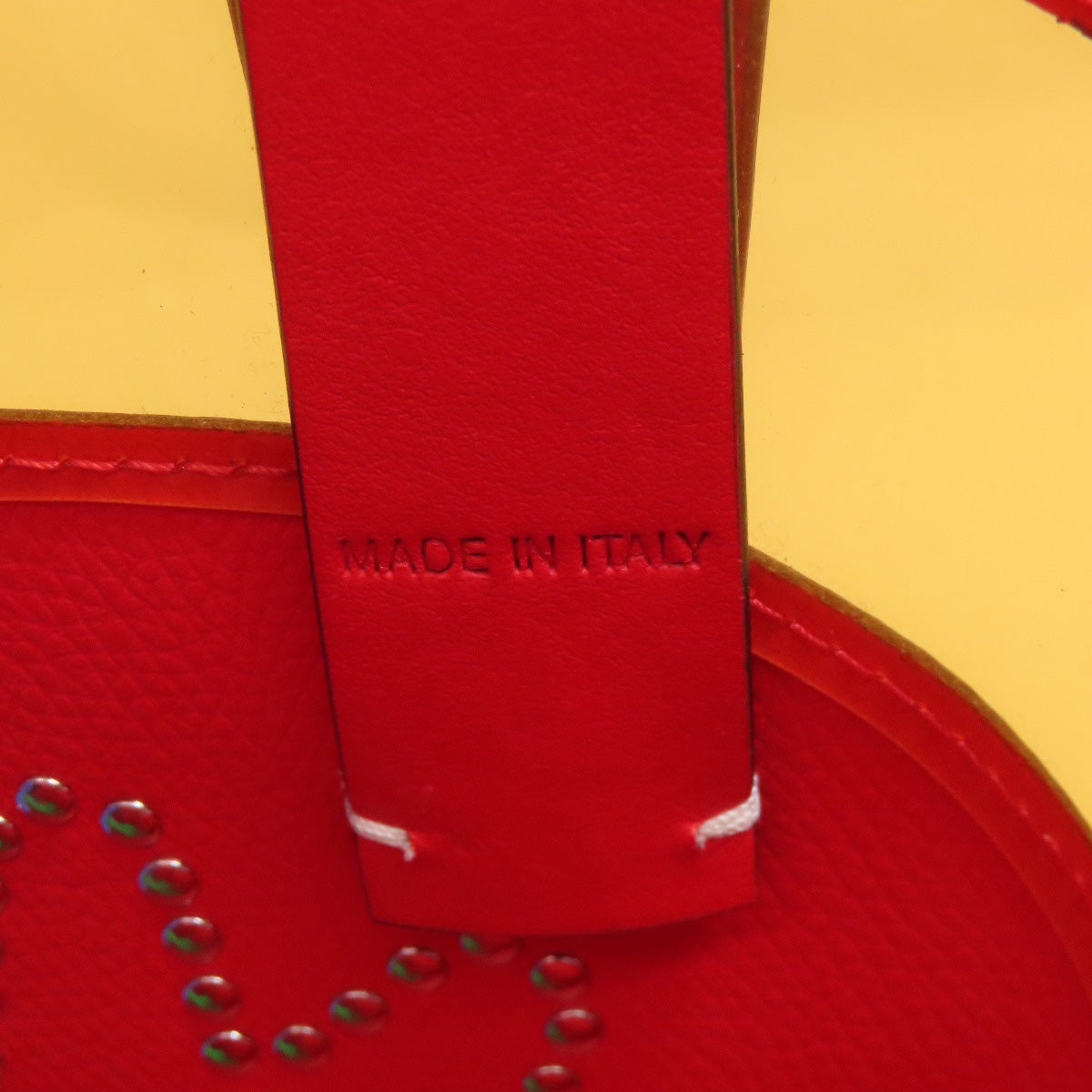 Christian Louboutin Studded Heart Clear Tote Tote Bag Calf PlasticsLadies [Used]