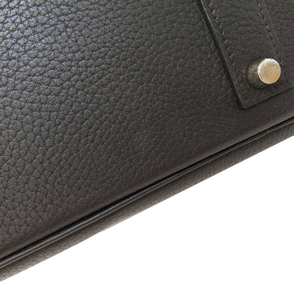 HERMES   Birkin 45 Long SilverHardware Handbag  Taurillon Clemence Ladies  [’†ŒÃ]