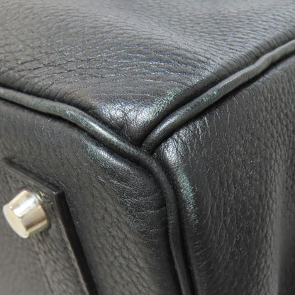 HERMES   Birkin 45 Long SilverHardware Handbag  Taurillon Clemence Ladies  [’†ŒÃ]