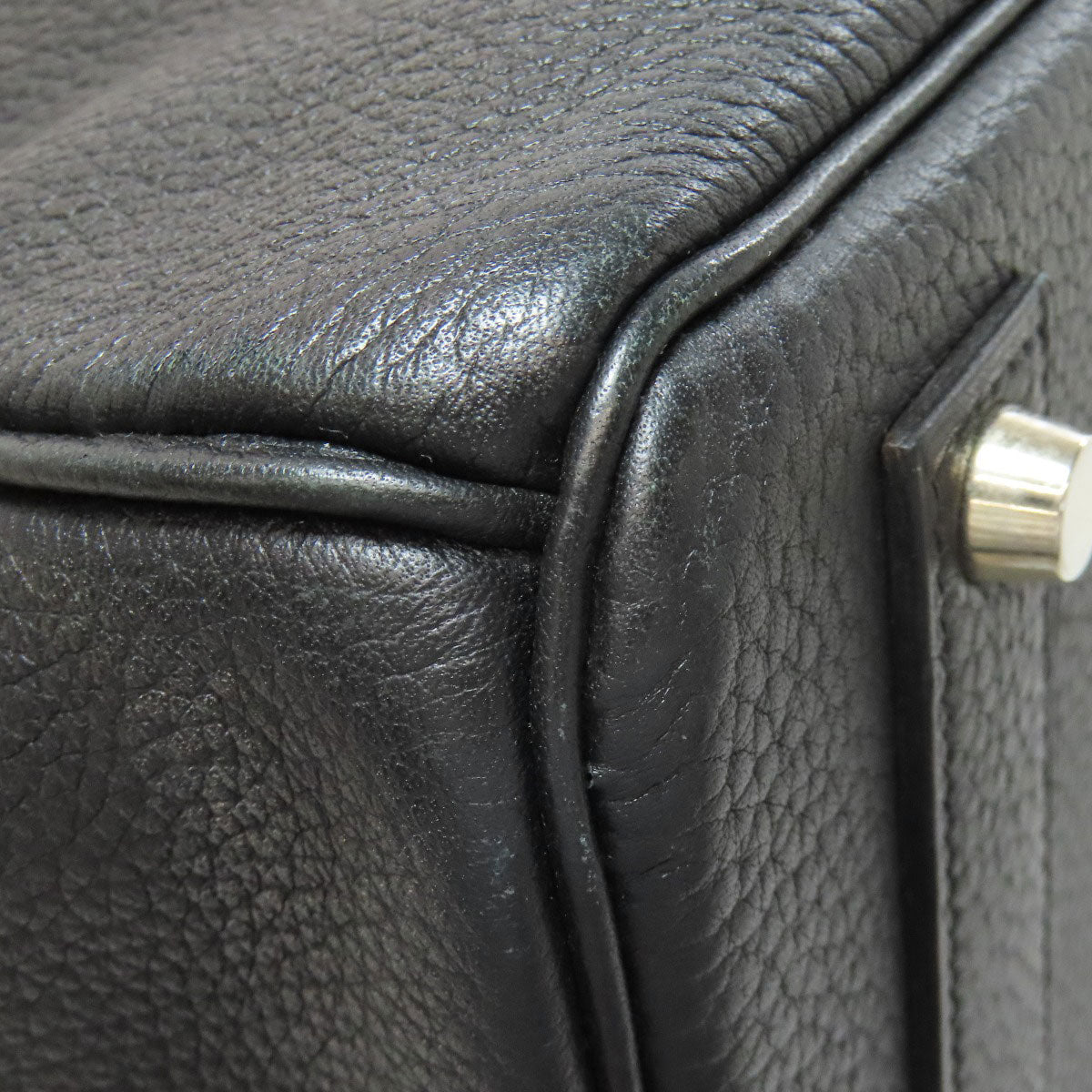 HERMES   Birkin 45 Long SilverHardware Handbag  Taurillon Clemence Ladies  [’†ŒÃ]