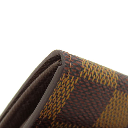 LOUIS VUITTON M61930 Portonet Plat coin purse Damier canvas Ladies [Used]