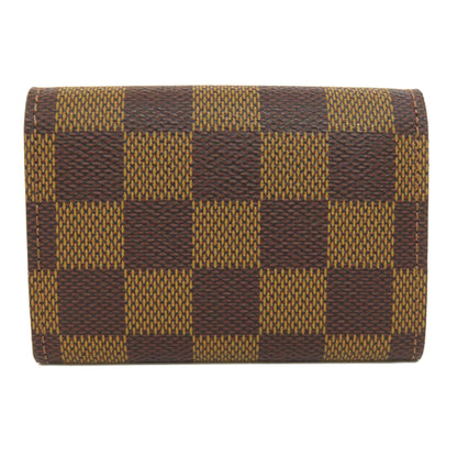 LOUIS VUITTON M61930 Portonet Plat coin purse Damier canvas Ladies [Used]