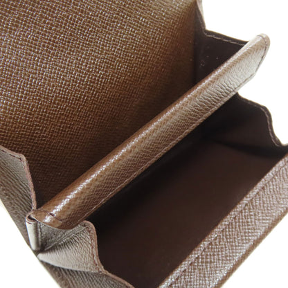 LOUIS VUITTON M61930 Portonet Plat coin purse Damier canvas Ladies [Used]