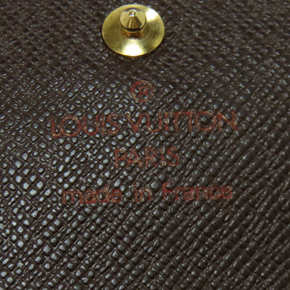 LOUIS VUITTON M61930 Portonet Plat coin purse Damier canvas Ladies [Used]