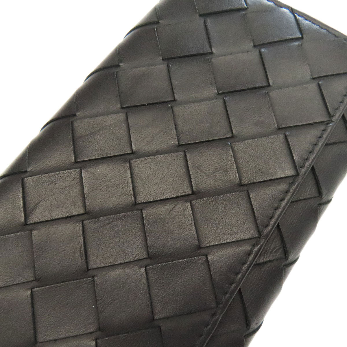 BOTTEGA VENETA Intrecciato Long wallet (no coin pocket) Calf Ladies [Used]