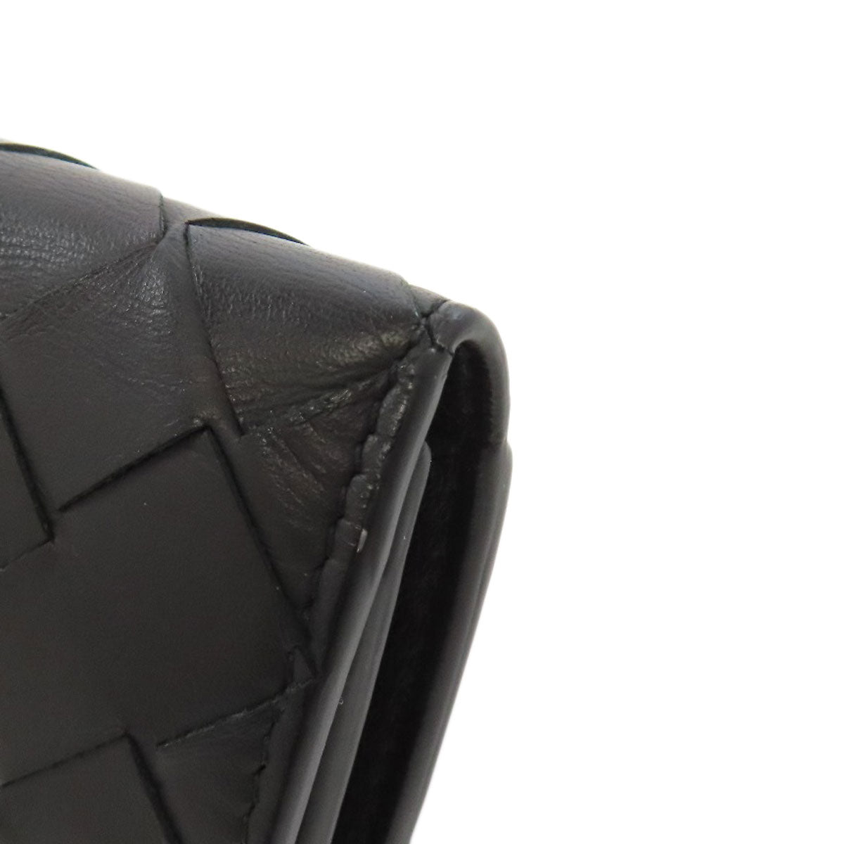 BOTTEGA VENETA Intrecciato Long wallet (no coin pocket) Calf Ladies [Used]