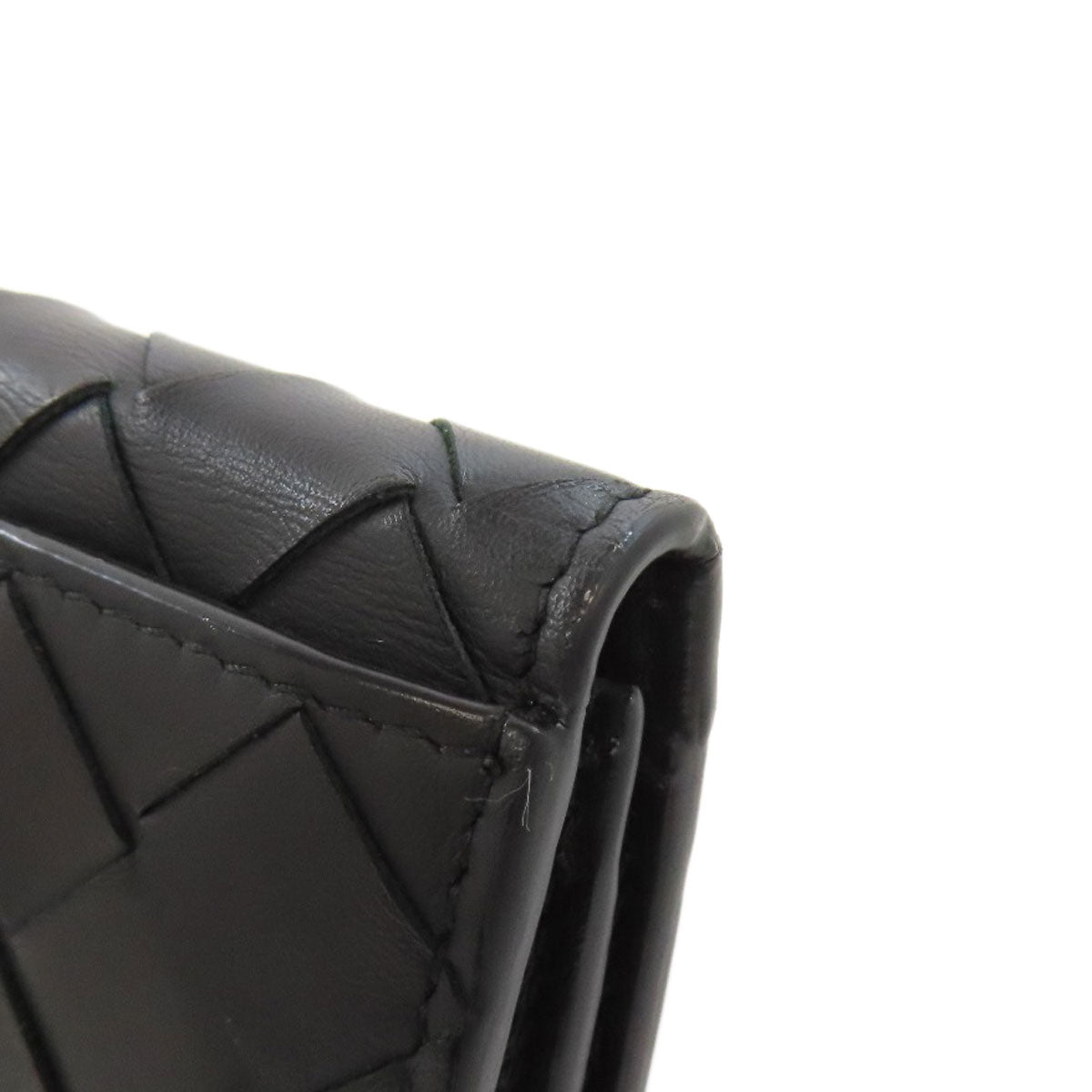 BOTTEGA VENETA Intrecciato Long wallet (no coin pocket) Calf Ladies [Used]