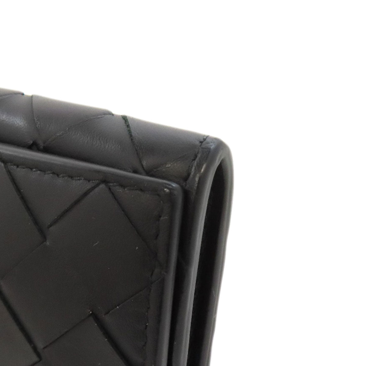 BOTTEGA VENETA Intrecciato Long wallet (no coin pocket) Calf Ladies [Used]