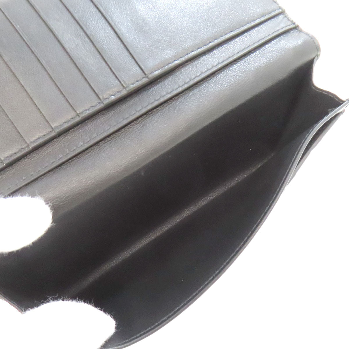 BOTTEGA VENETA Intrecciato Long wallet (no coin pocket) Calf Ladies [Used]