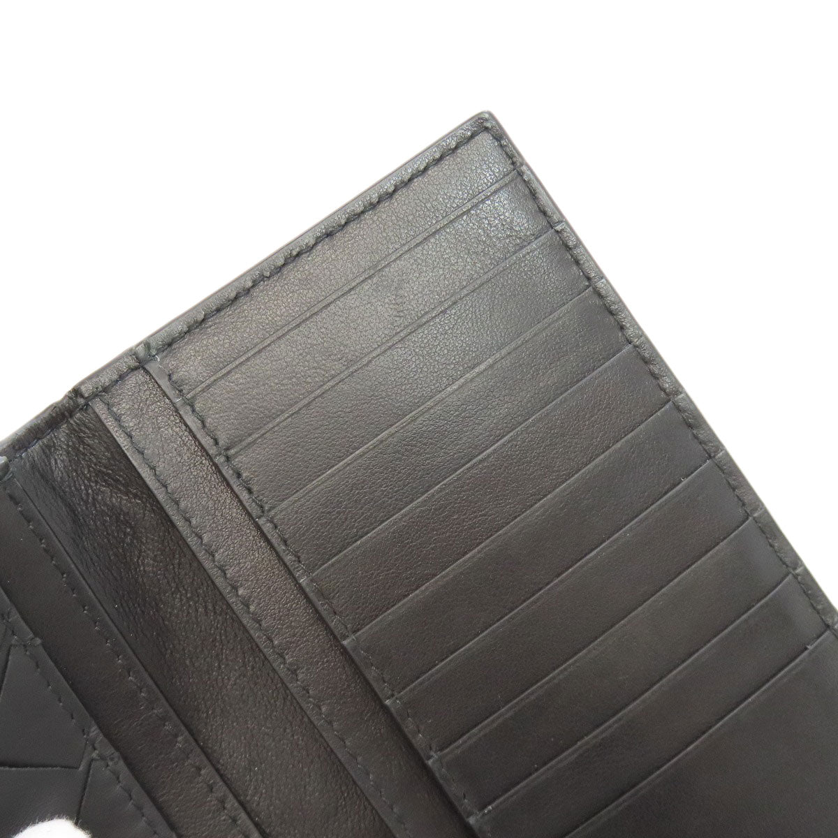 BOTTEGA VENETA Intrecciato Long wallet (no coin pocket) Calf Ladies [Used]