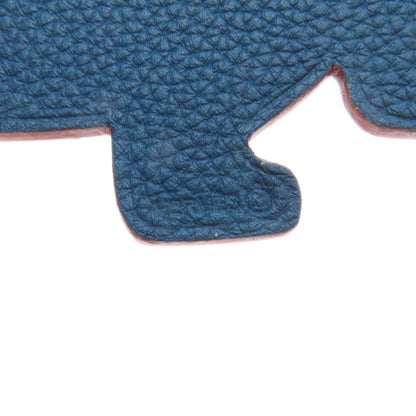 HERMES Petit Ash GM key ring Taurillon Clemence Ladies [Used]
