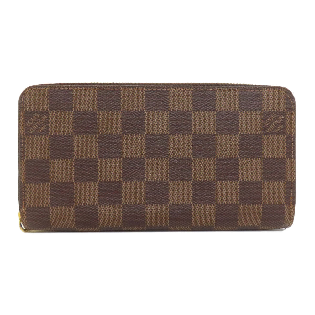 LOUIS VUITTON N41661 Zippy wallet Long wallet (with coin pocket) Damier canvas Ladies [Used]