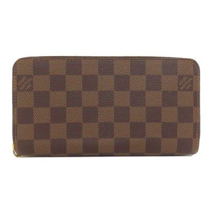LOUIS VUITTON N41661 Zippy wallet Long wallet (with coin pocket) Damier canvas Ladies [Used]