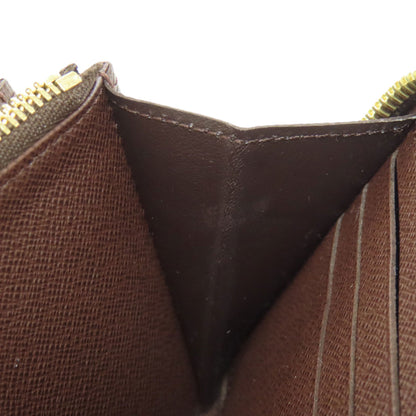 LOUIS VUITTON N41661 Zippy wallet Long wallet (with coin pocket) Damier canvas Ladies [Used]