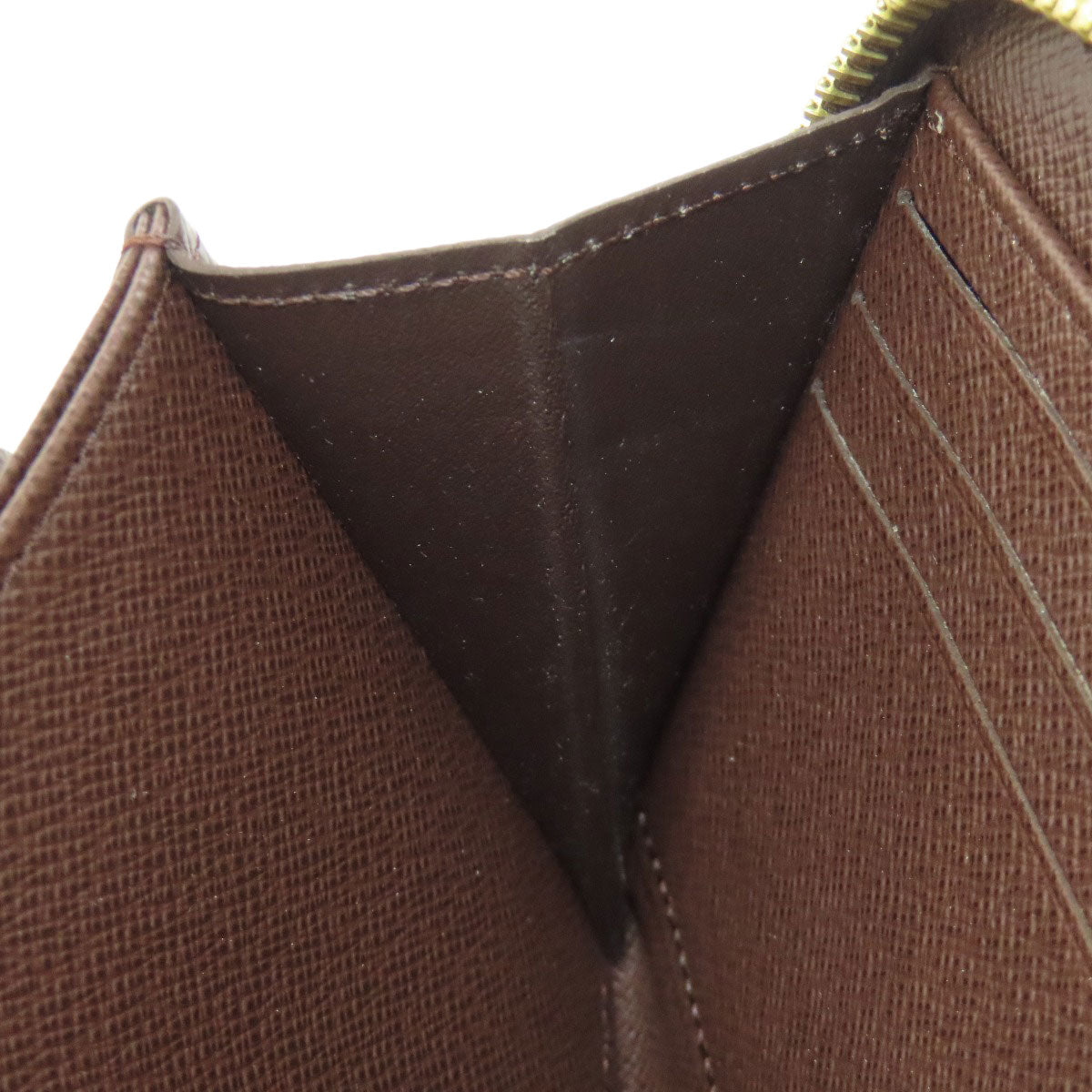 LOUIS VUITTON N41661 Zippy wallet Long wallet (with coin pocket) Damier canvas Ladies [Used]