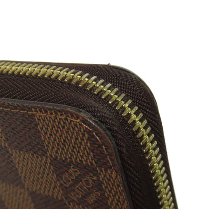 LOUIS VUITTON N41661 Zippy wallet Long wallet (with coin pocket) Damier canvas Ladies [Used]