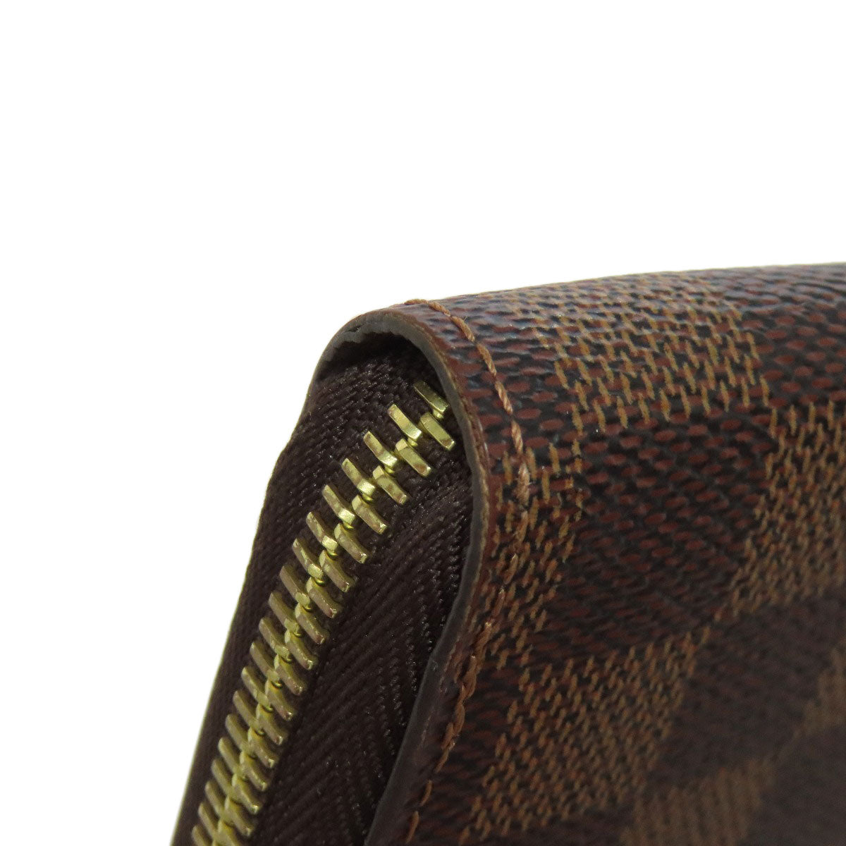 LOUIS VUITTON N41661 Zippy wallet Long wallet (with coin pocket) Damier canvas Ladies [Used]