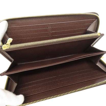 LOUIS VUITTON N41661 Zippy wallet Long wallet (with coin pocket) Damier canvas Ladies [Used]