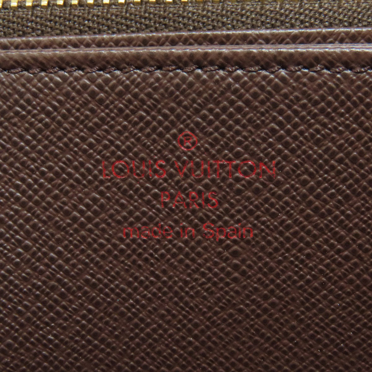 LOUIS VUITTON N41661 Zippy wallet Long wallet (with coin pocket) Damier canvas Ladies [Used]