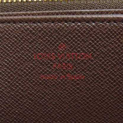 LOUIS VUITTON N41661 Zippy wallet Long wallet (with coin pocket) Damier canvas Ladies [Used]