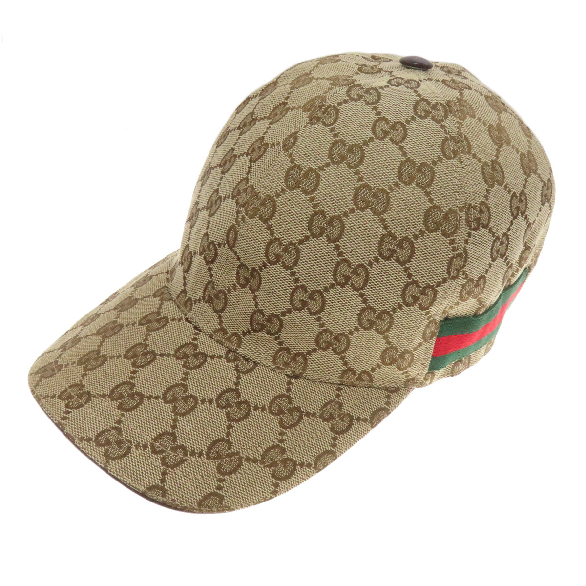 GUCCI  200035 GG canvas baseball cap hat  Canvas Ladies [Used]