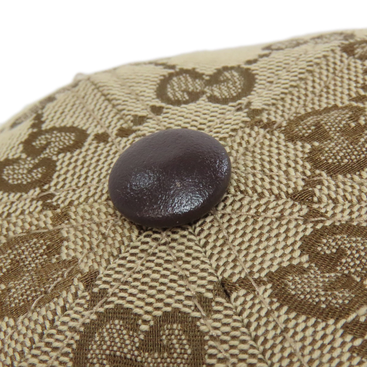 GUCCI  200035 GG canvas baseball cap hat  Canvas Ladies [Used]