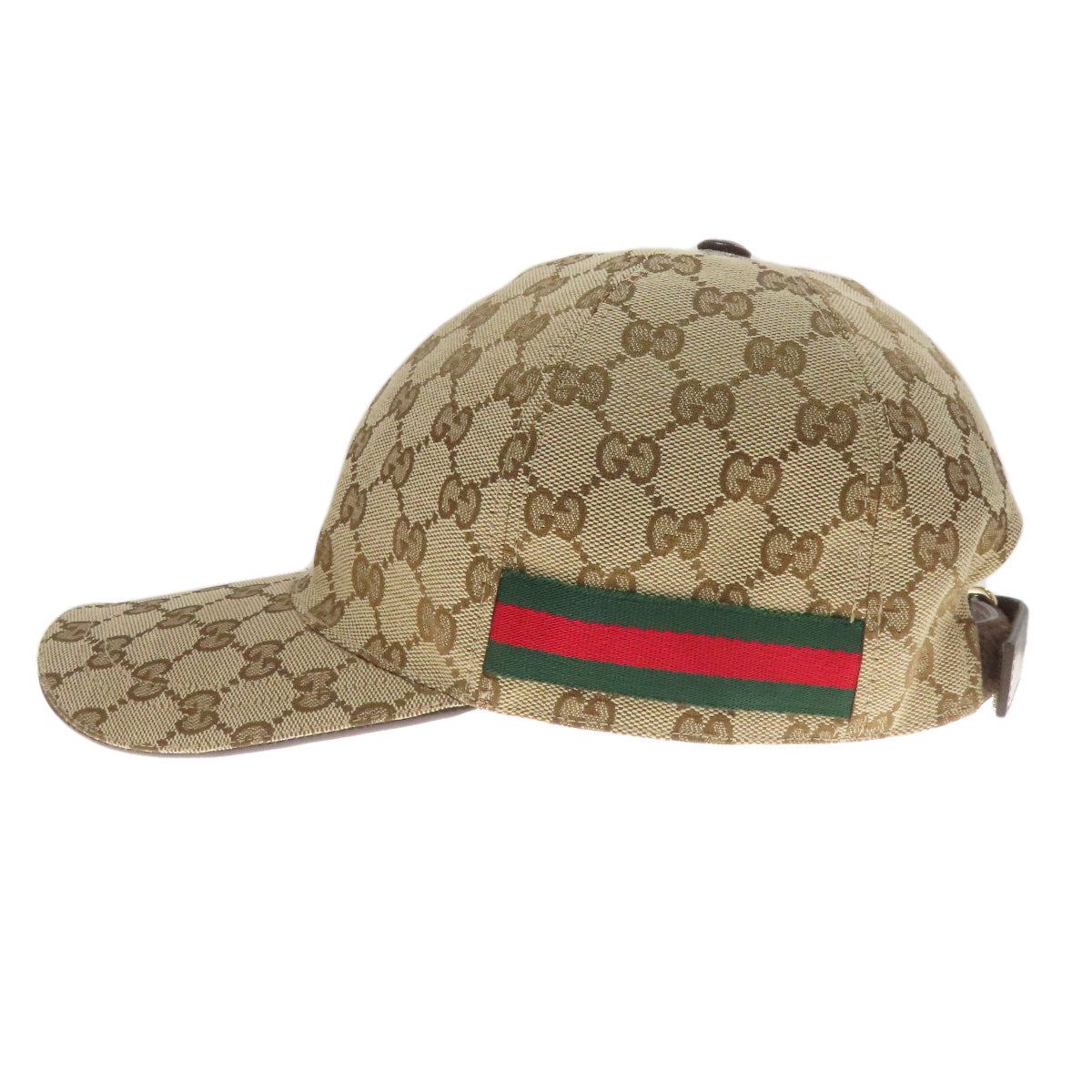 GUCCI  200035 GG canvas baseball cap hat  Canvas Ladies [Used]