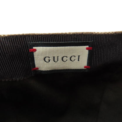 GUCCI  200035 GG canvas baseball cap hat  Canvas Ladies [Used]
