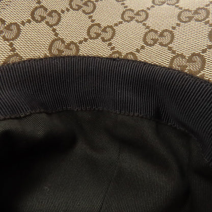 GUCCI  200035 GG canvas baseball cap hat  Canvas Ladies [Used]