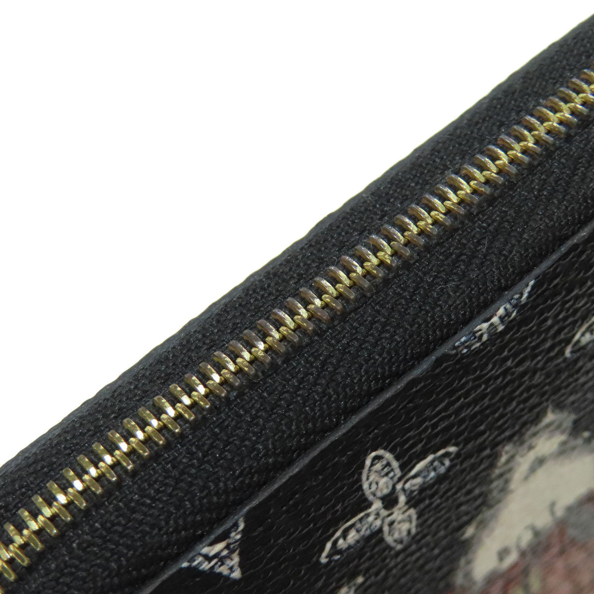 LOUIS VUITTON M63884 Zippy Coin Purse Catgram coin purse Monogram canvas Ladies [Used]