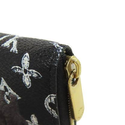 LOUIS VUITTON M63884 Zippy Coin Purse Catgram coin purse Monogram canvas Ladies [Used]