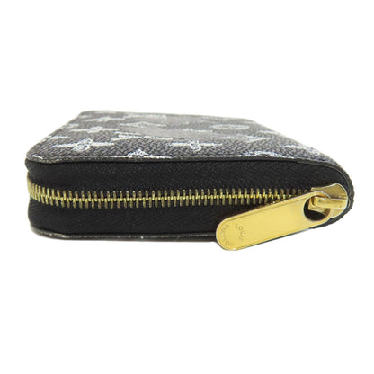 LOUIS VUITTON M63884 Zippy Coin Purse Catgram coin purse Monogram canvas Ladies [Used]
