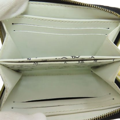 LOUIS VUITTON M63884 Zippy Coin Purse Catgram coin purse Monogram canvas Ladies [Used]